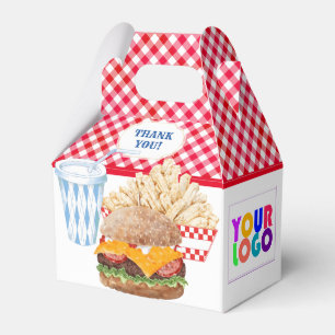 Ballotins Hamburger Fries Restauration rapide BBQ En vichy D