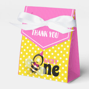 Ballotins Happy Bee 1er Anniversaire de fête Favoriser Box p