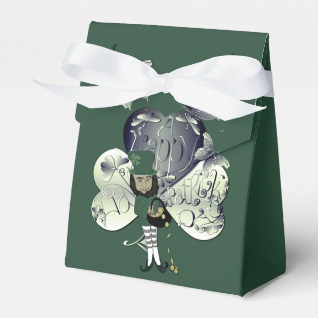 Ballotins "Have a Happy St. Patrick's Day" Leprechaun  (Verso)