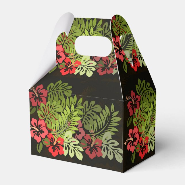 Ballotins Hawaii Aloha Flower Art Print (Verso)