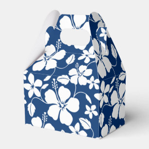 BALLOTINS HAWAIIAN HULA (HIBISCUS) NAVY