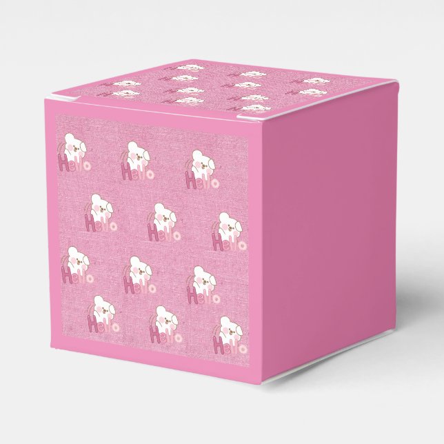 BALLOTINS HELLO FAVOR BOX (Front Side)