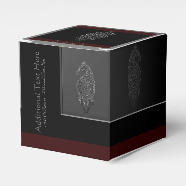 Ballotins Henna Peacock (Argent) (Verso)