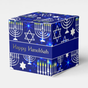 Ballotins Heureux Hanoukka Menorah Cube