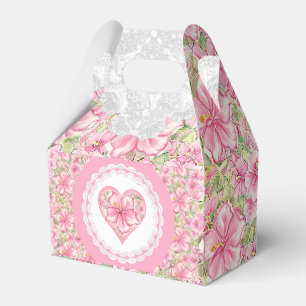 Ballotins Hibiscus & dentelle PINK