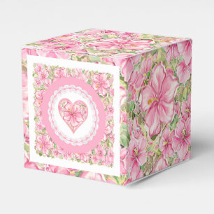 Ballotins Hibiscus & dentelle PINK