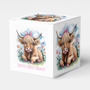 Ballotins Highland Cow Baby shower Bliss