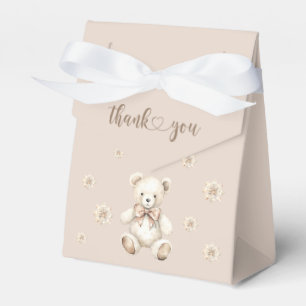 Ballotins Hiver nous pouvons attendre Merci Baby shower