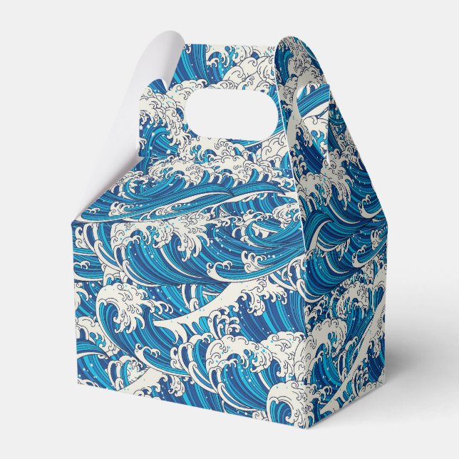 Ballotins Hokusai la Grande vague Motif Nautique (Arrière)