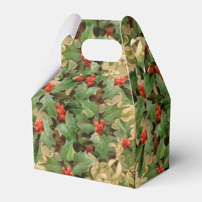 Ballotins Holly Tree Noël Vintage (Verso)