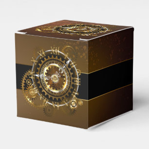 Ballotins Horloge Steampunk avec des engrenages anciens