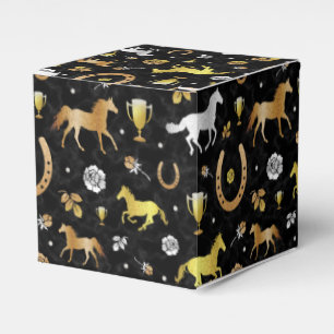 Ballotins Horse Racing Derby Day Party Black Gold Motif