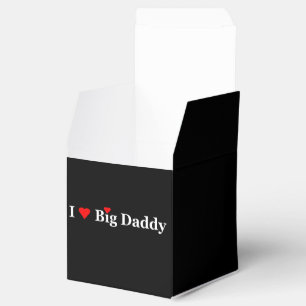 Ballotins "I Heart Big Daddy" Fête Favoriser Box