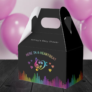 Ballotins Ici dans une Fête Prénatale de Musique Arc-en-ciel