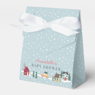 Ballotins Il Faut Un Village Vacances Baby shower Bleu Ville