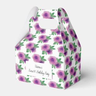Ballotins illusima Aquarelle Roses Violettes Sweet 16