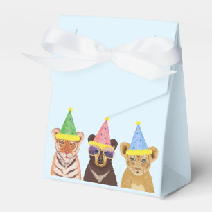 Ballotins Illustration d'animaux de fête Merci d'anniversair
