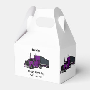 Ballotins Illustration de camion semi-remorque