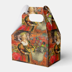 Ballotins Illustration gothique de la femme Aries Orange