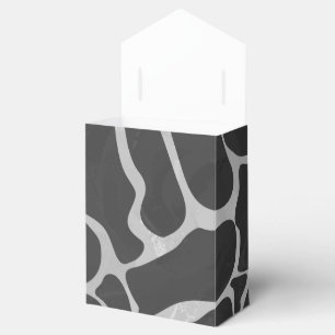 Ballotins Impression Giraffe noir et gris clair