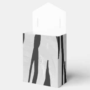 Ballotins Impression noir et blanc de tigre