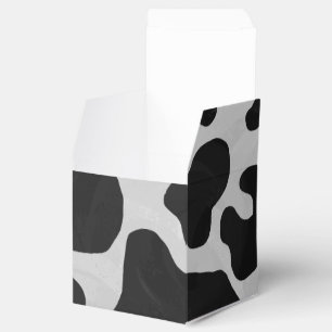 Ballotins Impression noire et blanche de vache