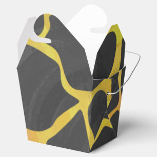 Ballotins Impression noire et jaune de la Girafe