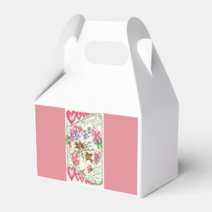 Ballotins Inséparables Rose Vintage Valentine Party Faveurs