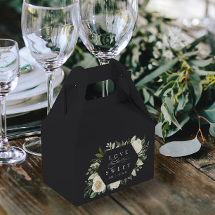 Ballotins Ivory Bloom   Cadre floral "L'amour est doux" Mari