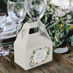 Ballotins Ivory Bloom Cadre floral "L'amour est doux" Mari