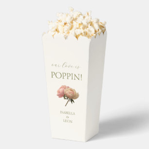 Ballotins Ivory   Bouquet de rose chic pour couple en popcor