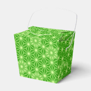 Ballotins Japonais Asanoha motif - vert citron