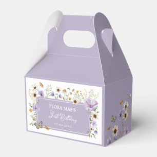 Ballotins Jardin des papillons Fleurs sauvages violets Anniv