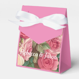 Ballotins Jardin Rose victorien - Mariage Ballotin Bouquet