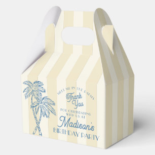 Ballotins Jaune Palm Spring Pastel Beach Anniversaire