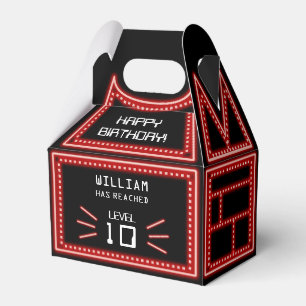 Ballotins Jeu vidéo Retro Arcade Neon Anniversaire de enfant