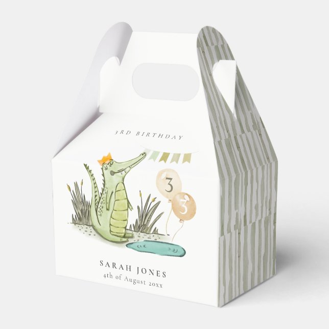 Ballotins Joli Alligator à Chompe dans le marais N'importe q (Verso)