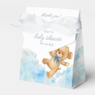 Ballotins Joli Baby shower Bearly Wait Blue Boy