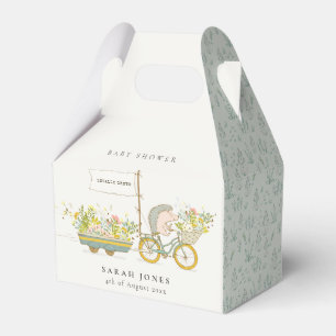 Ballotins Joli Baby shower Vélo Hérisson Cultivé Localement 