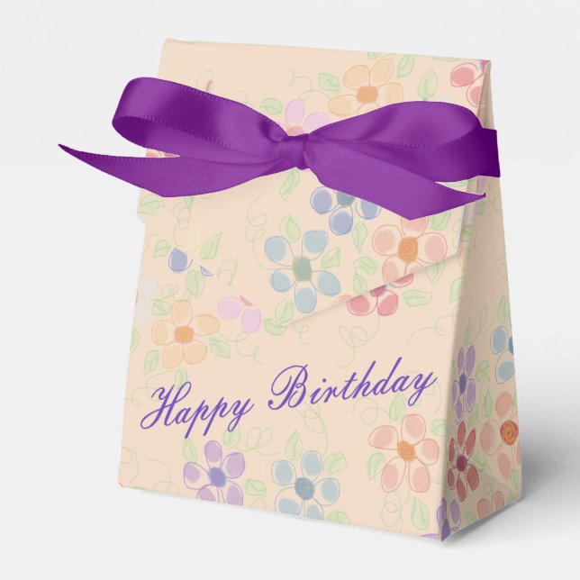 Ballotins Joli Ballotin à fleurs (Verso)