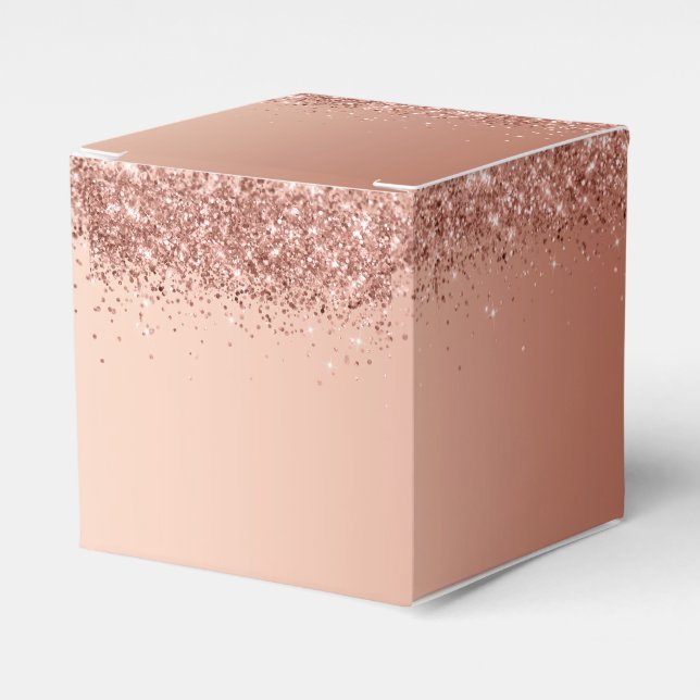 Ballotins Joli Ballotin blanc Parties scintillant rose (Verso)