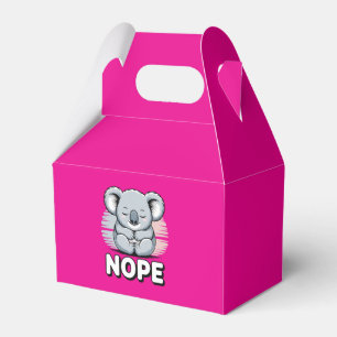 Ballotins Joli koala endormi “Non” Dessin animé drôle