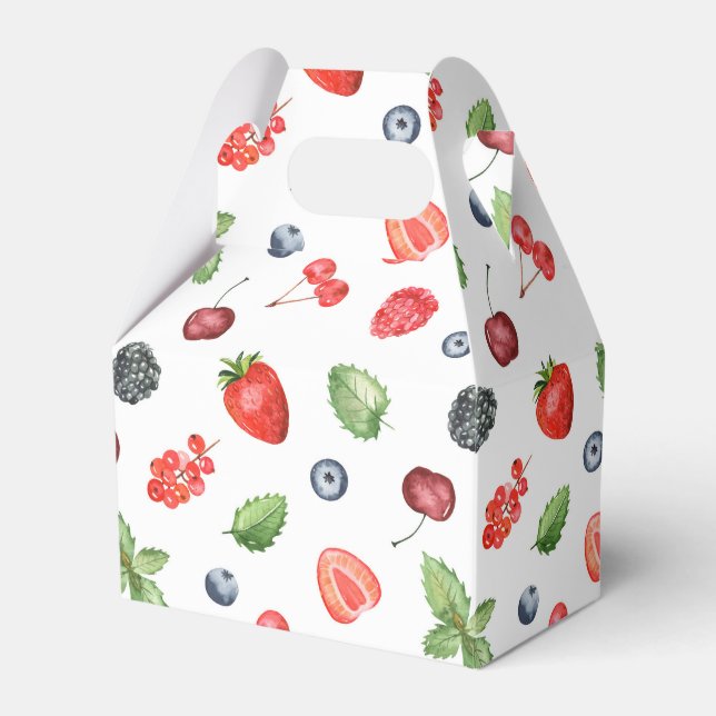 Ballotins Joli Motif Berry aquarelle (Verso)