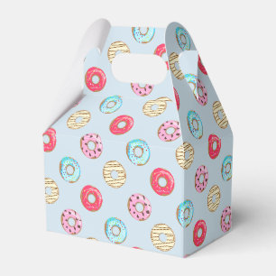 Ballotins Joli motif de beignet glacé bleu clair