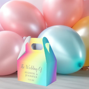 Ballotins Joli Rainbow Personnalisé Mariage LGBTQ