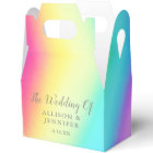 Joli Rainbow Personnalisé Mariage LGBTQ