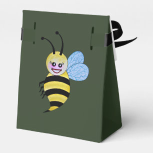 Ballotins Jolie Abeille Aquarelle Avec Un Bon Sourire