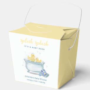 Ballotins Jolie éclaboussure maman canard salle de bain bébé
