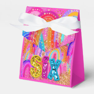 Ballotins Jote arc-en-ciel 6e Ballotin d'anniversaire