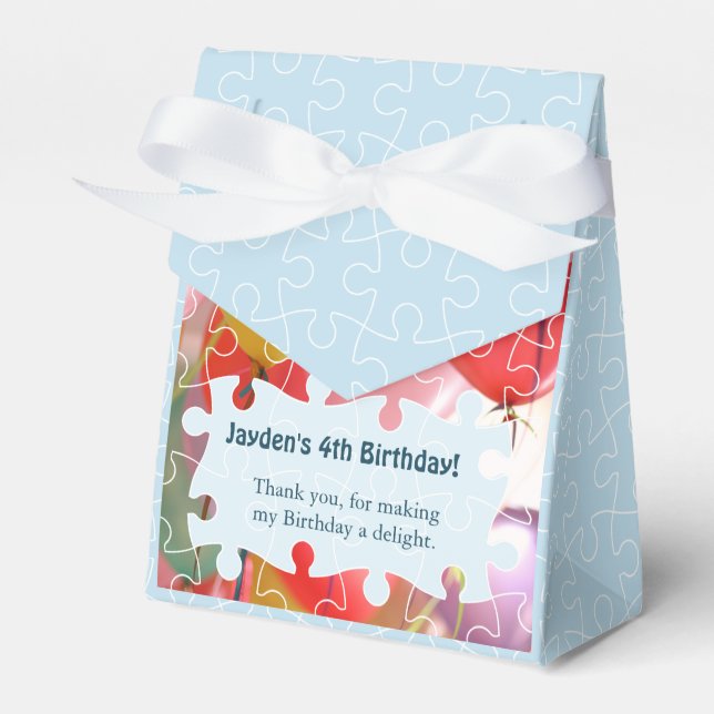 Ballotins Jouer Puzzle Balloon 4e fête d'anniversaire (Verso)